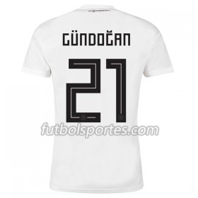 Camisetas Alemania Gundogan 21 Primera Equipacion Mundial 2018